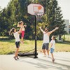 Yaheetech 43-inch Portable Basketball Hoop 9-12ft Adjustable Height Basketball Hoop System for Outdoors - 3 of 4