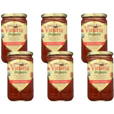 Victoria Organic Pomodoro Sauce - Case of 6/24 oz