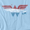Boys' Wonder Woman 4th Of July Red White And Blue Logo T-Shirt - 2 of 4