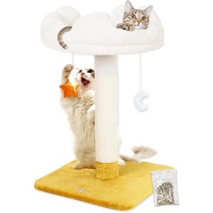 Heybly Cloud Cat Tree, Cat Scratching Post with Bed, Small Cat Tree for Kittens - 1 of 4