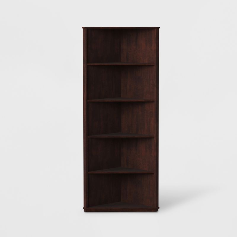 78" Mcafee Contemporary 5 Tier Corner Bookshelf - HOMES: Inside + Out, 4 of 6