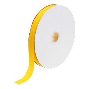 Unique Bargains DIY Gift Wrapping Soft Single Face Spool Silky Velvet Ribbon - 1 of 3
