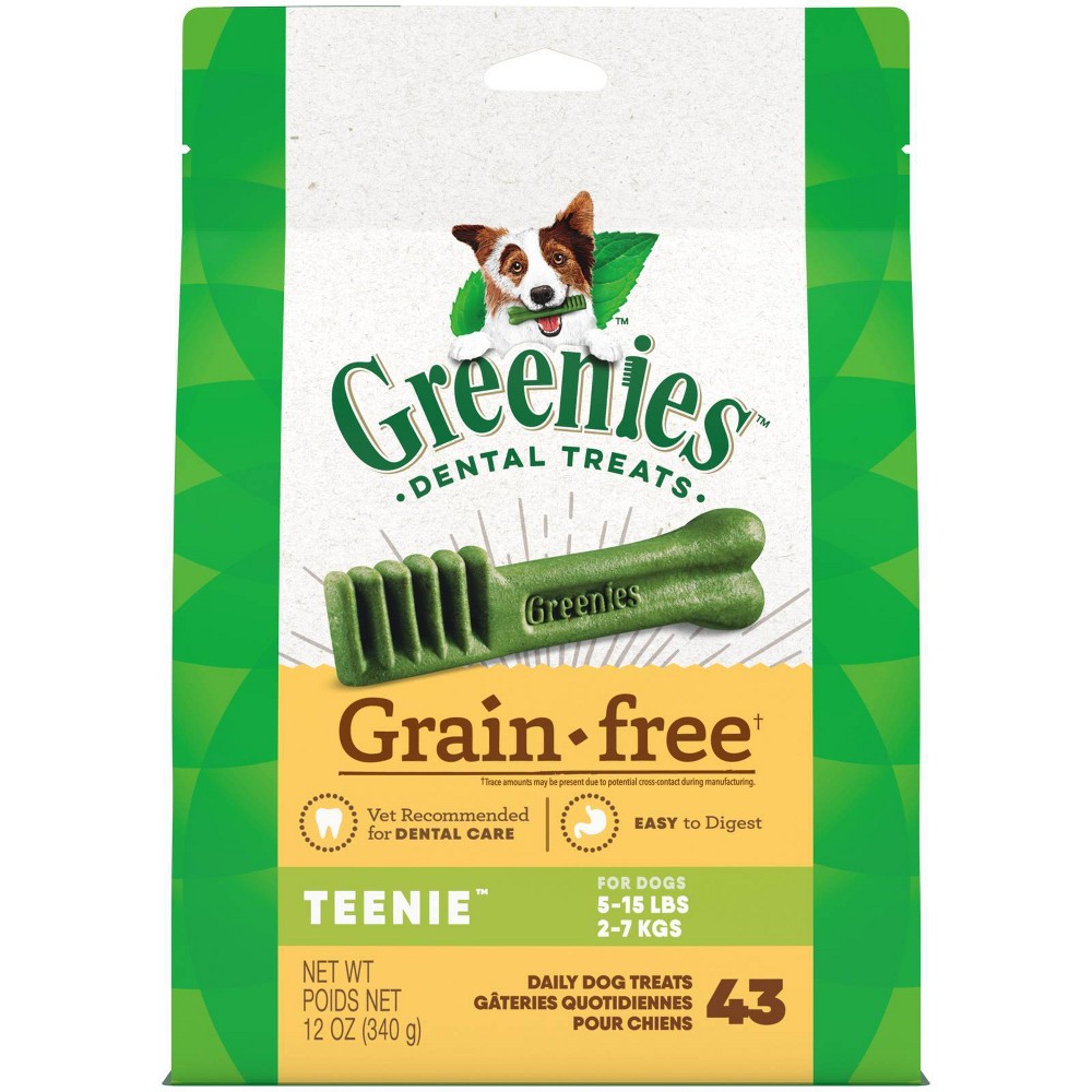 UPC 642863104596 product image for Greenies Teenie Grain-Free Chicken Dental Dog Treats - 43ct/12oz | upcitemdb.com