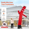 VEVOR Inflatable Tube Man Attachment, 20-Feet Tall, Wacky Wavy Wind Flying Dancing Tube Guy, Arm Flailing Sky Air Puppet, Red (Blower Not Included) - 4 of 4