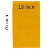 TowelSoft Premium 100% Cotton Terry Velour Hand Face Sports Gym Towel 16 inch x 26 inch - 2 of 3