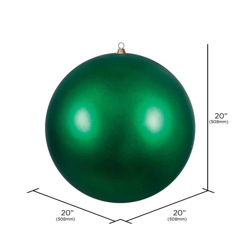 Vickerman Emerald Ball Ornament, 2 of 4