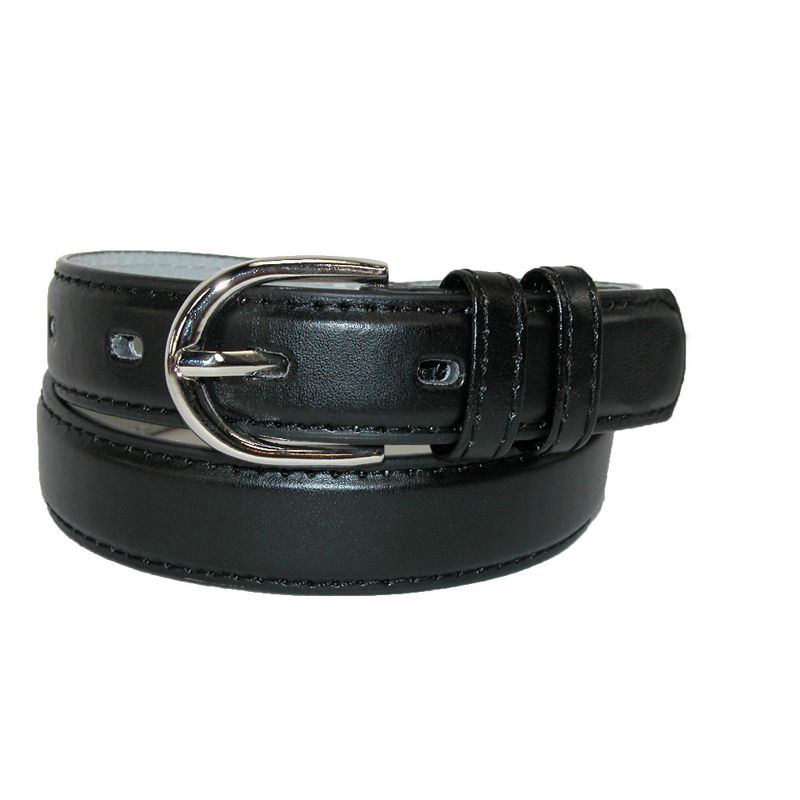 CTM Toddlers Basic 1 Inch Leather Belt, 1 of 2