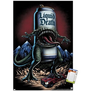Trends International Liquid Death - Reapersaurus Rex Unframed Wall Poster Prints - 1 of 4
