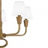 Quoizel Lighting Mallory 5 - Light Chandelier in  Weathered Brass - 3 of 4