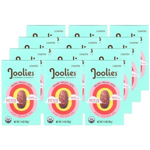 Joolies Organic Medjool Dates Pitted Snack Pack - Case of 12/1.4 oz - 1 of 4