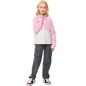 Kids Lightweight Packable Rain Jacket Waterproof Hooded Raincoats Windproof for Boys and Girls - 1 of 4