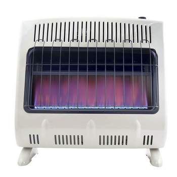 Mr Heater 30000 BTU Vent Free Blue Flame Propane Gas Wall or Floor Indoor Heater with Thermostat for Spaces up to 750 Square Feet