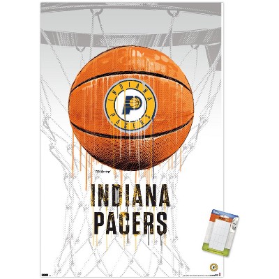 NBA Indiana Pacers - Logo 21 Wall Poster, 14.725 x 22.375