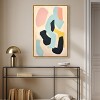 Art Remedy Melt my Bling Contemporary Shapes Abstract Wall Art Framed - 2 of 4