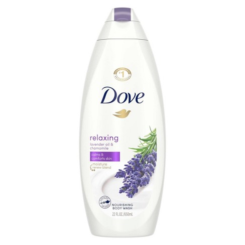 Dove Relaxing Lavender Oil & Chamomile Nourishing Body Wash - 22 Fl Oz ...