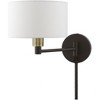 Livex Lighting 1 - Light Wall Light in  Bronze/Antique Brass - 4 of 4