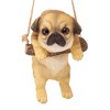 Design Toscano Pug Puppy On A Perch Hanging Dog'sculpture - Multicolored - 2 of 4