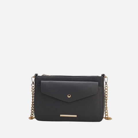 MKF Collection Maribel Women’s Crossbody Bag by Mia K - Charcoal