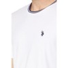 U.S. Polo Assn. Men's Short Sleeve Yarn-Dye Collar Tipped Jersey T-Shirt - 3 of 4