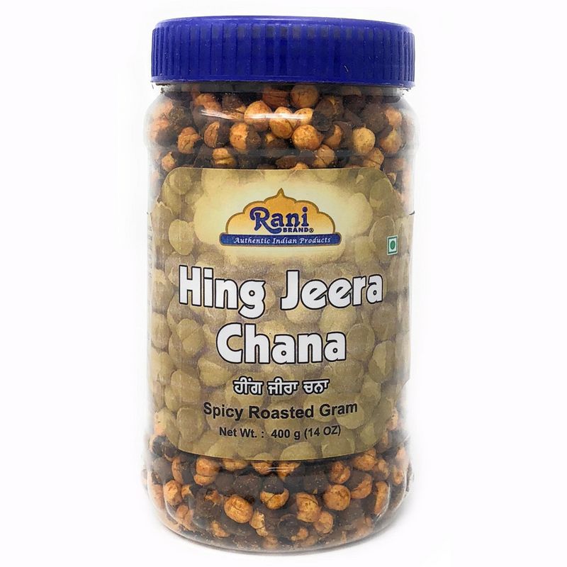 Roasted Chana (Chickpeas) Hing-Jeera Flavor - 14oz (400g) - Rani Brand Authentic Indian Products, 1 of 5