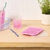 Silicone Crushed Ice Tray with Lid Pink - Room Essentials™ - 2 of 3