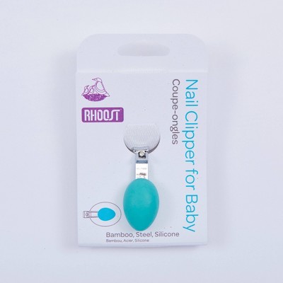 Rhoost Ergnonomic Nail Clipper for Baby - Teal