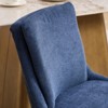 VYNXARIA Set of 2 Modern Dining Chairs ,Double-layer Cushioned Chenille fabric Upholstered Accent Side Leisure Chairs for Living Room,Dining Room,Blue - 4 of 4