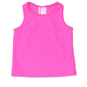 RuffleButts Toddler Girls Active Tank Top - 1 of 4