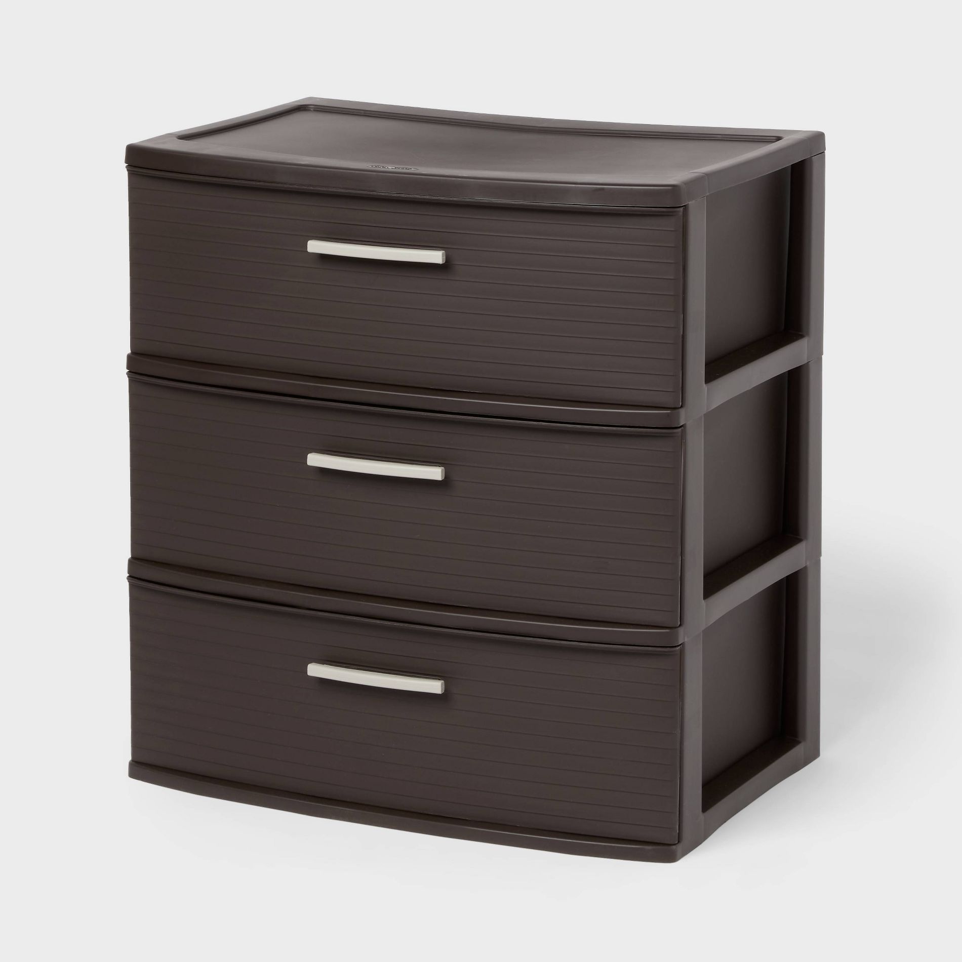 3 Drawer Wide Tower Espresso - Brightroom™