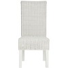 Arjun 18" H Wicker Dining Chair (Set of 2) - SEA8013 - Safavieh - 3 of 4