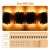 Nasitip 400 Counts 106Ft Christmas Lights, 4 Sets of 100 Mini Lights 26.5 Feet String Lights with Replace Fuse and Bulb, Waterproof Connectable - 3 of 4