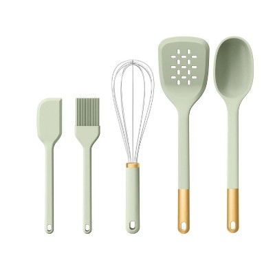 5-Piece Kitchen Tool Set, Porcini Taupe