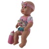 Goldberger Baby's First 13" Soft Body Talking Baby Doll w/ Bottle Baby White - 3 of 4
