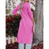 Essential Solid Open Front Maxi Long Knitted Cardigan Sweater for Women - 3 of 4