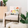 16"x16" Lane And Lucia Collection of Happy Things Square Throw Pillow Cream - Deny Designs - 2 of 4
