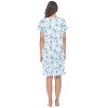 Casual Nights Women's Super Soft Yummy Nightshirt, Short Sleeve Nightgown, Night Dress with Fun Prints & Patterns - 4 of 4