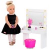 Our Generation Glitz and Glamour Dressing Room Accessory Playset for 18" Dolls - image 4 of 4