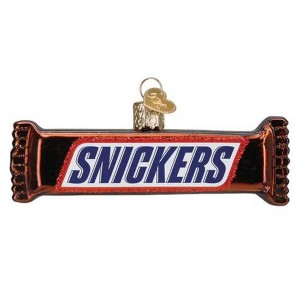 Old World Christmas 1.5 Inch Snickers Ornament Candy Tree Ornaments - 1 of 3