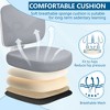 KERDOM Kids Desk Chair, Swivel Mesh Task Student Chairs for 4-12, Growing Teen Office Chair for Home/School/Office, Gray - 4 of 4