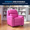 Flash Furniture Deluxe Padded Contemporary Kids Recliner with Storage Arms - 2 of 4
