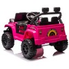 Racxily Dual Drive Kids Ride On Electric Car for 2-4 Years with, Bluetooth, Four-Wheel Suspensionwith LED Headlights, USB Music & Remote Control - 3 of 4