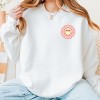 Simply Sage Market S.W.Smiley Be Kind To Your Mind Retro Front And Back Sweatshirt - 3 of 4
