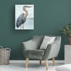 Canvas Wall Art - Grace Popp 'Back Bay Heron I' Wall Art for Living Room, Bedroom, or Office Décor by Trademark Fine Art - 18 x 24 Inches - 4 of 4