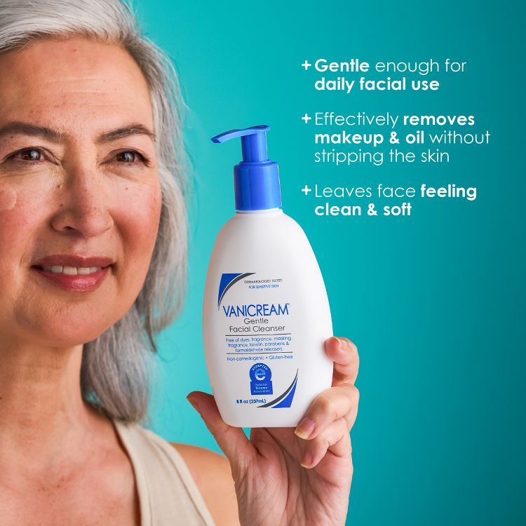 Vanicream Gentle Facial Cleanser for Sensitive Skin - Unscented - 8 fl oz, 6 of 7