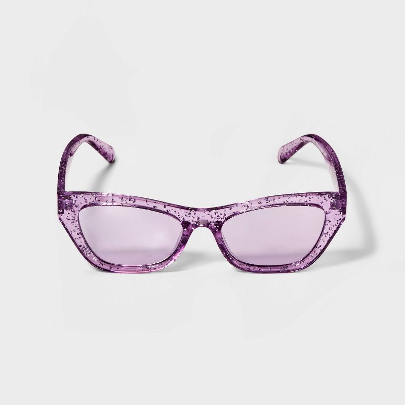 Girls&#39; Cateye Sunglasses - art class&#8482; Purple, 1 of 3