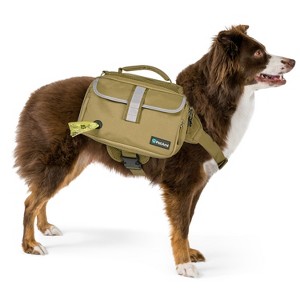 PetAmi Dog Backpack for Medium Large Dogs, Saddle Bag to Wear, Pet Harness Pack, Travel Hiking Walking Running Camping Training - 1 of 4