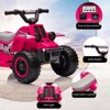 6V Kids Ride On Electric ATV, Ride Car with LED Headlights, Ride-On Toy for Toddlers 1-3 Boys & Girls with Music, Forward & Reverse - 3 of 4