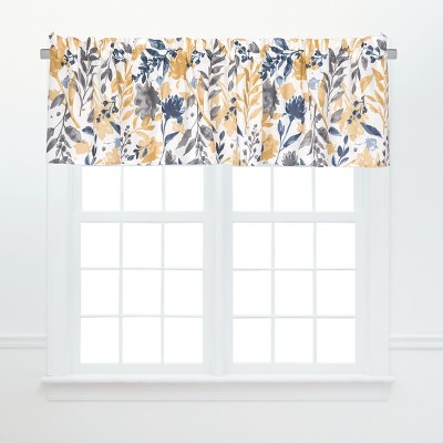 C&F Home Natural Home Cotton Yellow Valance Window Treatment