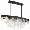 Crystorama Lighting Winham 8 - Light Chandelier in  Black Forged - 3 of 4