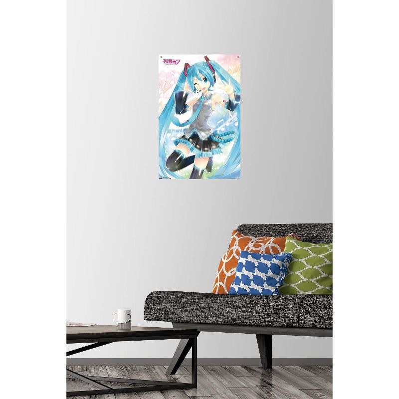 Trends International Hatsune Miku - Waving Unframed Wall Poster Prints, 2 of 7
